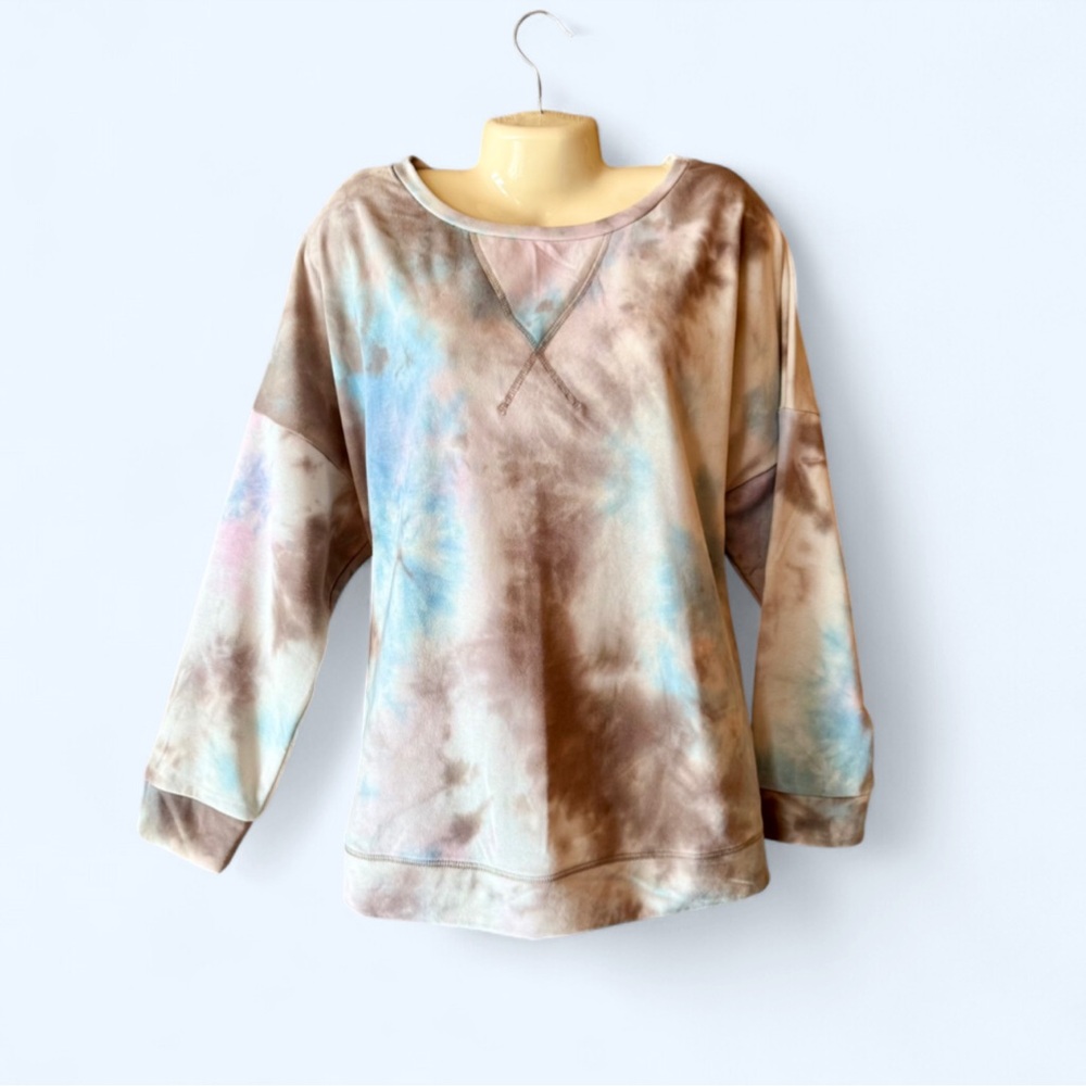 GEE GEE Tie-Dye PLUS Size Women's Sweatshirt